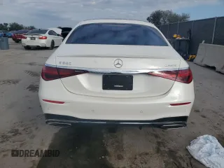 2023 Mercedes-Benz S-Class S 580 with VIN W1K6G7GB8PA201712, listed as a Copart auction lot 88288945 with 0 mi miles and Salvage Title. Bid and sale history available at carsss.com. Image 6.