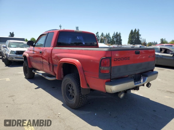 1999 Dodge 2500 with VIN 1B7KF23WXXJ543539, listed as a Copart auction lot 58572814 with 167,808 mi miles and Clean title. Bid and sale history available at DreamBid. Image 2.