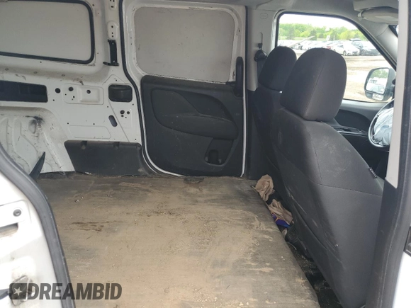 2016 Ram ProMaster City Cargo Tradesman SLT with VIN ZFBERFBT0G6B14602, listed as a Copart auction lot 57635205 with 208,359 mi miles and Clean title. Bid and sale history available at DreamBid. Image 11.