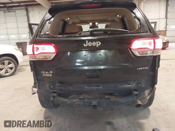 2015 Jeep Grand Cherokee Limited with VIN 1C4RJFBGXFC205124, listed as a IAAI auction lot 41405059 with 194,124 mi miles. Bid and sale history available at carsss.com. Image 6.