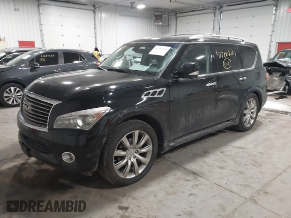 2013 Infiniti QX56 z VIN JN8AZ2NE2D9060510, wystawiony jako IAAI lot #41700210 z przebiegiem 174 834 mil mil oraz . Historia ofert i sprzedaży dostępna na DreamBid. Obrazek 2.