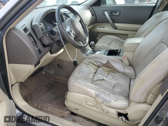 2007 Infiniti FX35 with VIN JNRAS08W47X210142, listed as a Copart auction lot 76359914 with 294,014 mi miles and Clean Title. Bid and sale history available at carsss.com. Image 7.