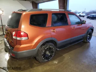 2009 Kia Borrego LX with VIN KNDJJ741395023902, listed as a Copart auction lot 83908374 with 232,282 mi miles and Salvage Title. Bid and sale history available at carsss.com. Image 3.