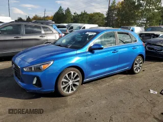 2018 Hyundai Elantra GT with VIN KMHH35LE7JU015356, listed as a Copart auction lot 75359574 with 57,153 mi miles and Clean Title. Bid and sale history available at carsss.com. Image 1.
