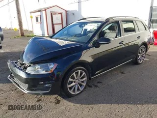 2015 Volkswagen Golf SportWagen TSI SE with VIN 3VWC17AU0FM513448, listed as a IAAI auction lot 41385273 with 158,861 mi miles. Bid and sale history available at carsss.com. Image 17.