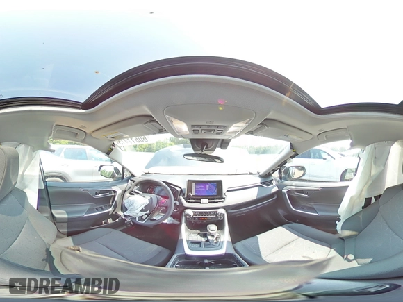 2024 Toyota RAV4 XLE with VIN 2T3P1RFVXRC484711, listed as a Copart auction lot 60511415 with 9,836 mi miles and Salvage title. Bid and sale history available at DreamBid. Image 15.