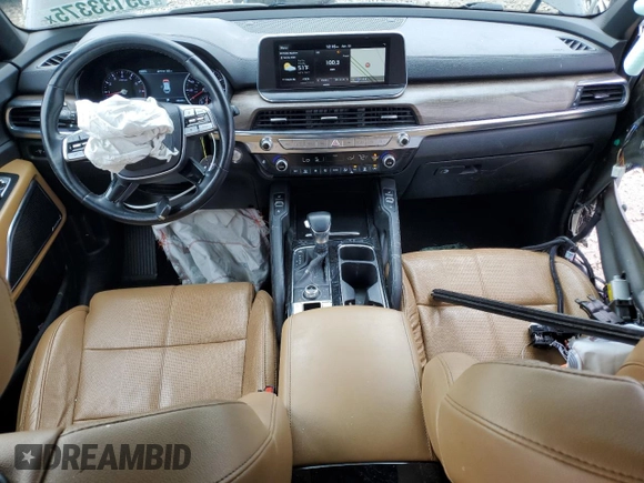 2020 Kia Telluride SX z VIN 5XYP5DHC2LG045185, wystawiony jako Copart lot #55133375 z przebiegiem 106 324 mil mil oraz Szkoda całkowita • Salvage title. Historia ofert i sprzedaży dostępna na DreamBid. Obrazek 8.