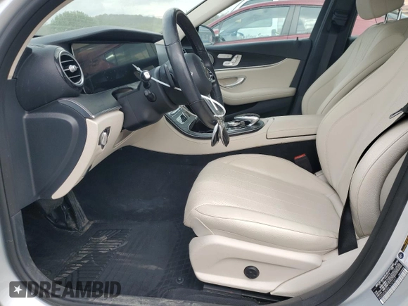 2020 Mercedes-Benz E-Class E 350 with VIN WDDZF8EB9LA707097, listed as a Copart auction lot 52380605 with 33,417 mi miles and Salvage Title. Bid and sale history available at carsss.com. Image 7.