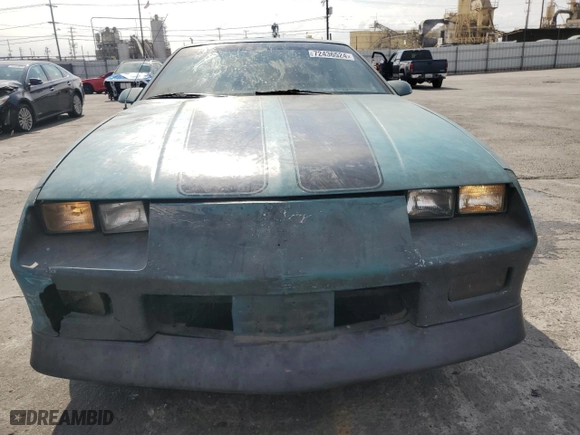 1991 Chevrolet Camaro RS with VIN 1G1FP23E1ML109699, listed as a Copart auction lot 72436524 with 199,915 mi miles and Clean Title. Bid and sale history available at carsss.com. Image 5.