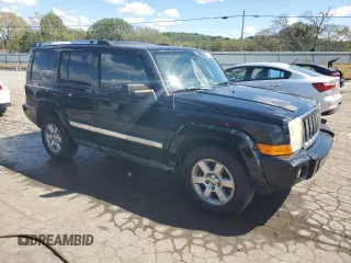 2007 Jeep Commander Limited with VIN 1J8HG58P27C683771, listed as a Copart auction lot 72010234 with 187,882 mi miles and Salvage Title. Bid and sale history available at carsss.com. Image 4.