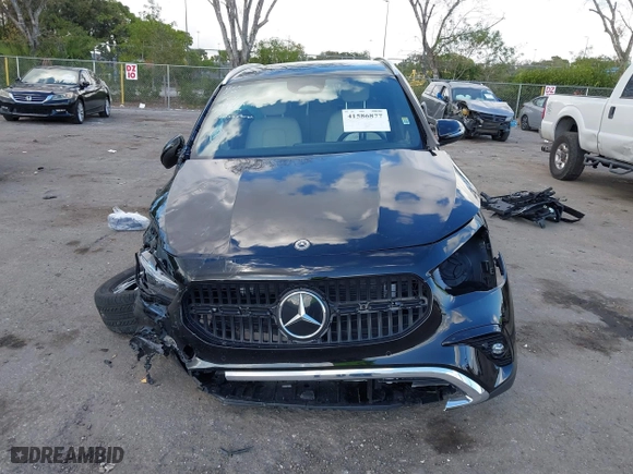 2025 Mercedes-Benz GLA with VIN W1N4N4GB9SJ644877, listed as a IAAI auction lot 41586877 with 8,937 mi miles. Bid and sale history available at carsss.com. Image 12.
