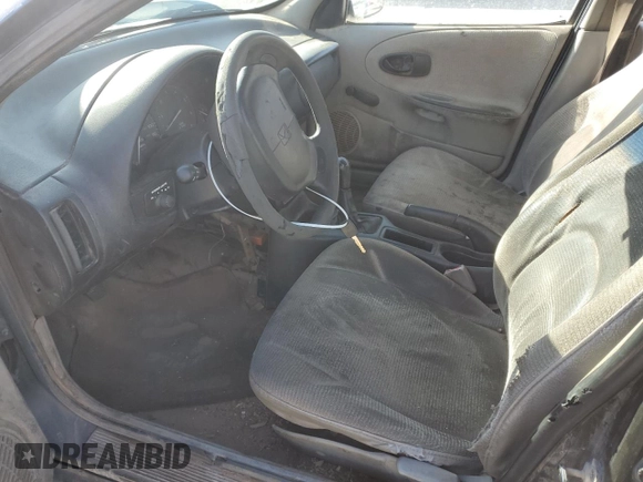 1998 Saturn SL with VIN 1G8ZF5287WZ120978, listed as a Copart auction lot 43070995 with 279,889 mi miles and Salvage Title. Bid and sale history available at carsss.com. Image 7.