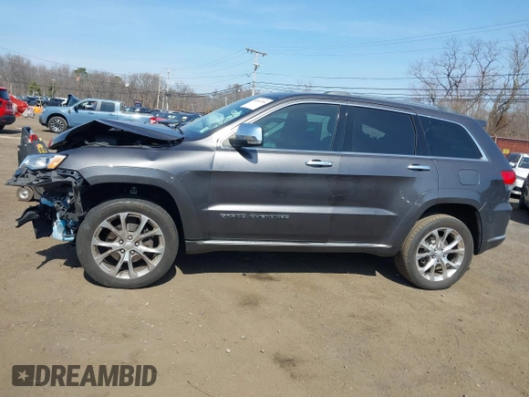 2019 Jeep Grand Cherokee Summit with VIN 1C4RJFJG1KC637757, listed as a IAAI auction lot 41803356 with 95,231 mi miles. Bid and sale history available at carsss.com. Image 14.