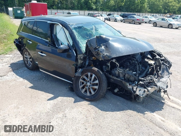 2014 Infiniti QX60 with VIN 5N1AL0MM7EC524031, listed as a IAAI auction lot 42622535 with Not provided miles and . Bid and sale history available at DreamBid. Image 1.