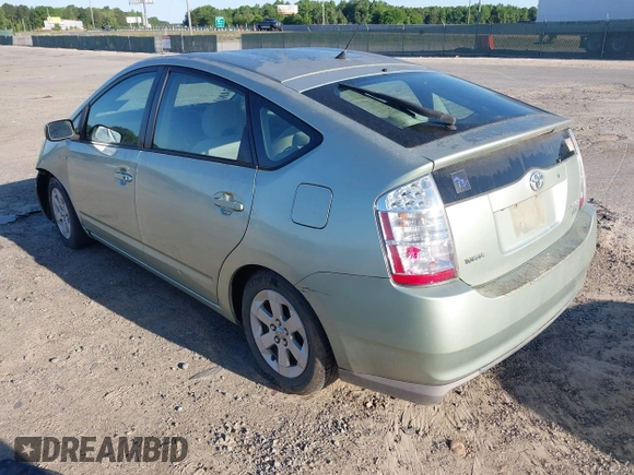 2008 Toyota Prius with VIN JTDKB20U983459524, listed as a IAAI auction lot 42142772 with 118,170 mi miles. Bid and sale history available at carsss.com. Image 3.