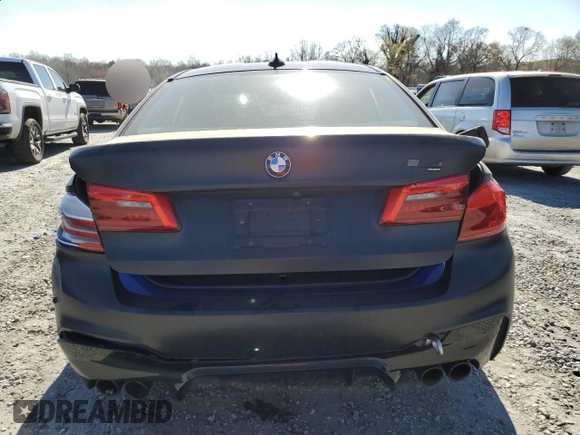 2019 BMW M5 Competition with VIN WBSJF0C52KB446631, listed as a Copart auction lot 43966313 with 44,920 mi miles. Bid and sale history available at carsss.com. Image 6.