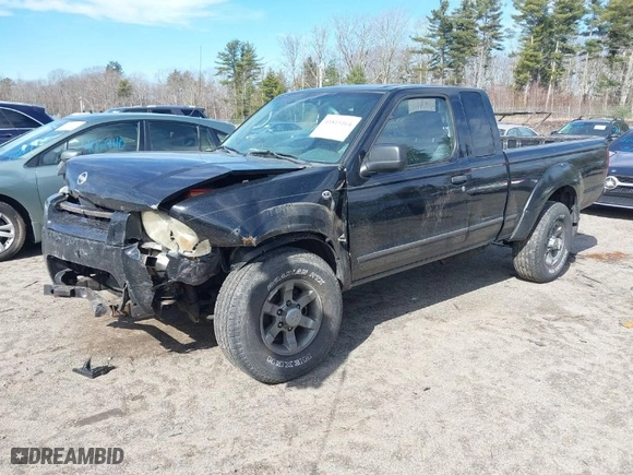 2002 Nissan Frontier 4WD XE with VIN 1N6ED26Y62C390281, listed as a IAAI auction lot 41815164 with 145,438 mi miles. Bid and sale history available at carsss.com. Image 2.