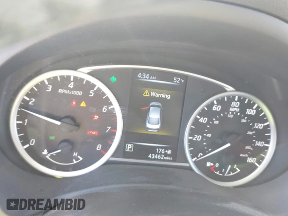 2016 Nissan Sentra SV with VIN 3N1AB7AP6GY259307, listed as a IAAI auction lot 41008486 with 43,462 mi miles and . Bid and sale history available at DreamBid. Image 7.