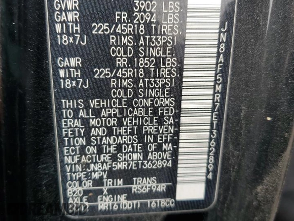 2014 Nissan Juke Nismo with VIN JN8AF5MR7ET362894, listed as a Copart auction lot 47575885 with 161,242 mi miles and Salvage Title. Bid and sale history available at DreamBid. Image 15.
