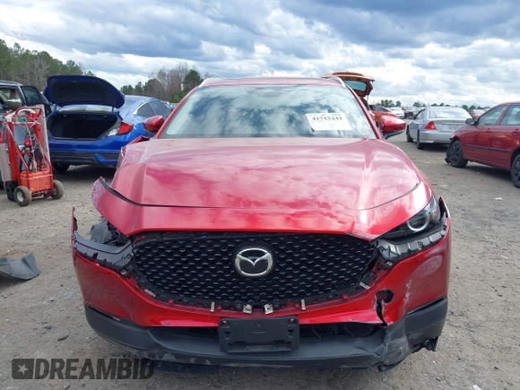 2024 Mazda CX-30 S Carbon Edition with VIN 3MVDMBCM6RM627083, listed as a IAAI auction lot 41715241 with 23,855 mi miles and . Bid and sale history available at DreamBid. Image 12.
