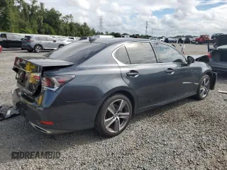 2018 Lexus GS with VIN JTHCZ1BL5JA010033, listed as a Copart auction lot 71238494 with 78,547 mi miles and Salvage Title. Bid and sale history available at carsss.com. Image 3.