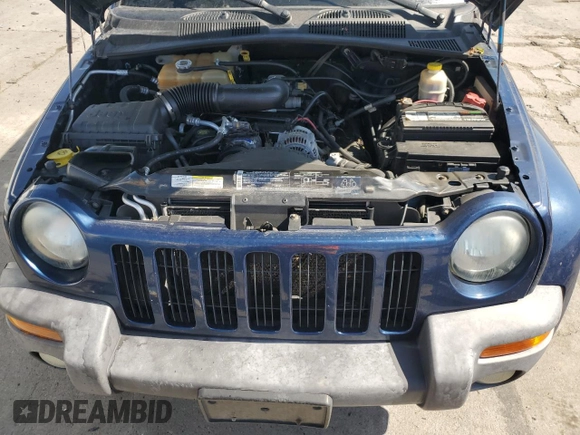 2004 Jeep Liberty Limited with VIN 1J4GL58K34W150741, listed as a Copart auction lot 53392095 with 203,458 mi miles and Salvage title. Bid and sale history available at DreamBid. Image 12.