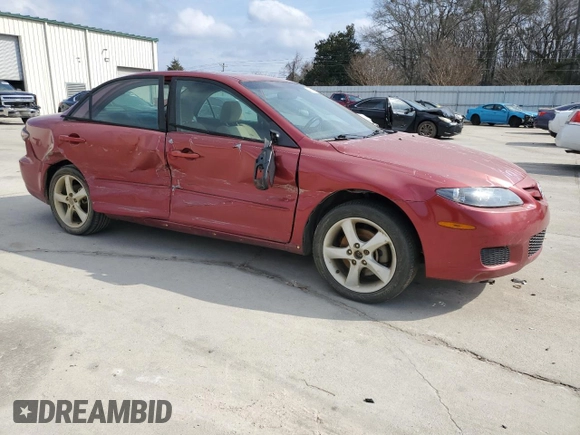 2007 Mazda 6 i Touring with VIN 1YVHP80CX75M34425, listed as a Copart auction lot 43028115 with 359,138 mi miles and Salvage Title. Bid and sale history available at DreamBid. Image 4.