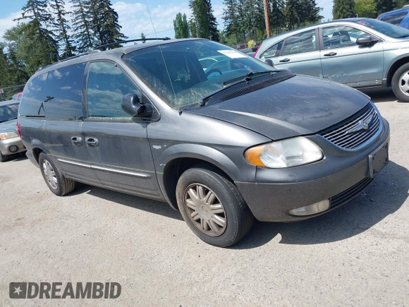 2004 Chrysler Town & Country Touring with VIN 2C4GP54L04R534395, listed as a IAAI auction lot 42182506 with 195,611 mi miles and . Bid and sale history available at DreamBid. Image 1.