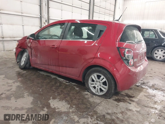 2014 Chevrolet Sonic LT with VIN 1G1JC6SHXE4212589, listed as a IAAI auction lot 41622549 with 63,135 mi miles. Bid and sale history available at carsss.com. Image 3.