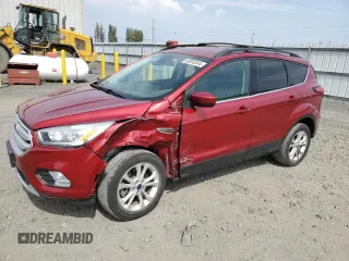 2019 Ford Escape SEL with VIN 1FMCU9HD0KUB05853, listed as a Copart auction lot 68895344 with 64,006 mi miles and Salvage Title. Bid and sale history available at carsss.com. Image 1.