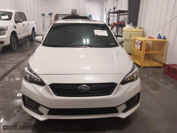 2022 Subaru Impreza Sport with VIN 4S3GTAM60N3728269, listed as a IAAI auction lot 41486297 with 36,293 mi miles. Bid and sale history available at carsss.com. Image 12.