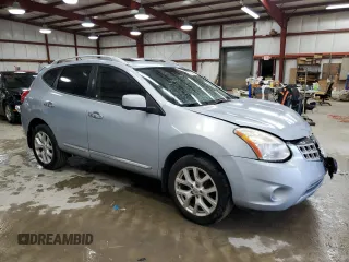 2012 Nissan Rogue S with VIN JN8AS5MV7CW353911, listed as a Copart auction lot 51805615 with 149,817 mi miles and Salvage Title. Bid and sale history available at DreamBid. Image 4.