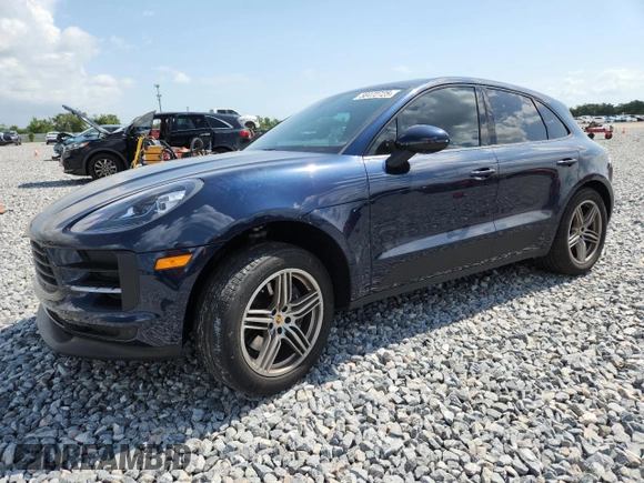 2021 Porsche Macan z VIN WP1AA2A59MLB10037, wystawiony jako Copart lot #58472725 z przebiegiem 36 042 mil mil oraz Szkoda całkowita • Salvage title. Historia ofert i sprzedaży dostępna na DreamBid. Obrazek 1.