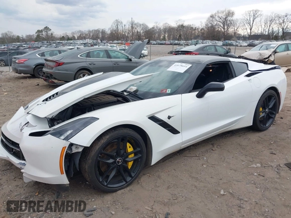2015 Chevrolet Corvette Z51 2LT with VIN 1G1YK2D72F5122718, listed as a IAAI auction lot 41675614 with 62,381 mi miles and . Bid and sale history available at DreamBid. Image 2.