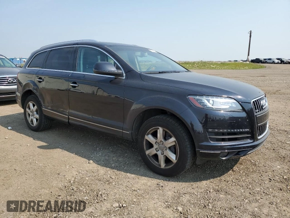 2015 Audi Q7 3.0L with VIN WA1CGCFE6FD026921, listed as a Copart auction lot 63075184 with 96,152 mi miles and Salvage Title. Bid and sale history available at carsss.com. Image 4.