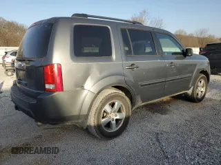 2009 Honda Pilot EX with VIN 5FNYF48409B046829, listed as a Copart auction lot 49122495 with 242,824 mi miles and Clean Title. Bid and sale history available at DreamBid. Image 3.