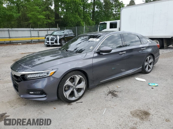 2019 Honda Accord Touring z VIN 1HGCV2F98KA006403, wystawiony jako Copart lot #51897185 z przebiegiem 105 136 mil mil oraz Szkoda całkowita • Salvage title. Historia ofert i sprzedaży dostępna na DreamBid. Obrazek 1.