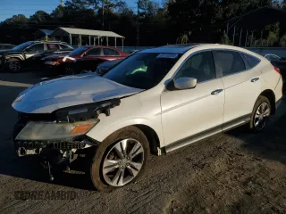 2013 Honda Crosstour EX-L with VIN 5J6TF1H56DL001623, listed as a Copart auction lot 83310204 with 0 mi miles and Salvage Title. Bid and sale history available at carsss.com. Image 1.