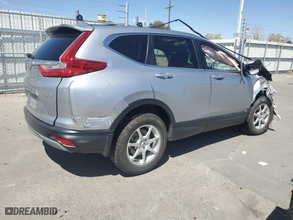2018 Honda CR-V EX-L with VIN 7FARW2H86JE021745, listed as a Copart auction lot 52925385 with 52,934 mi miles and Salvage Title. Bid and sale history available at carsss.com. Image 3.