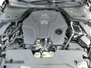 2023 Infiniti Q50 Luxe with VIN JN1EV7BR0PM543687, listed as a Copart auction lot 56933645 with 17,186 mi miles and Salvage title. Bid and sale history available at DreamBid. Image 11.