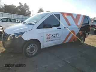 2022 Mercedes-Benz Metris Cargo with VIN W1YV0CEY5N4205590, listed as a Copart auction lot 54738194 with 9,036 mi miles and Salvage Title. Bid and sale history available at DreamBid. Image 1.