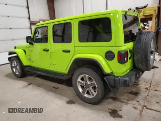 2021 Jeep Wrangler Unlimited Sahara Altitude с VIN 1C4HJXEG5MW841698, выставлен на аукционе Copart как лот 87254824 с пробегом 141 833 миль миль и Чистый • Clean title. История ставок и продаж доступна на DreamBid. Изображение 2.
