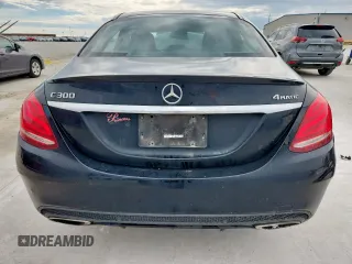 2016 Mercedes-Benz C 300 Luxury with VIN 55SWF4KB2GU110217, listed as a Copart auction lot 60351365 with Not provided miles and Salvage title. Bid and sale history available at DreamBid. Image 6.