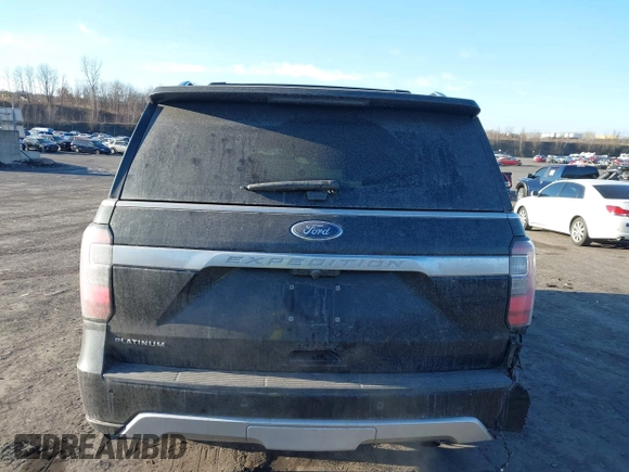 2019 Ford Expedition Platinum with VIN 1FMJU1MT7KEA78408, listed as a IAAI auction lot 41740654 with 62,212 mi miles and . Bid and sale history available at DreamBid. Image 16.