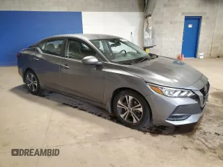 2020 Nissan Sentra SV with VIN 3N1AB8CV7LY251521, listed as a Copart auction lot 56141735 with 63,556 mi miles and Clean Title. Bid and sale history available at DreamBid. Image 4.