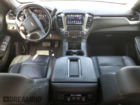 2020 Chevrolet Tahoe LT with VIN 1GNSKBKC2LR111551, listed as a Copart auction lot 57147985 with 134,867 mi miles and Salvage title. Bid and sale history available at DreamBid. Image 8.