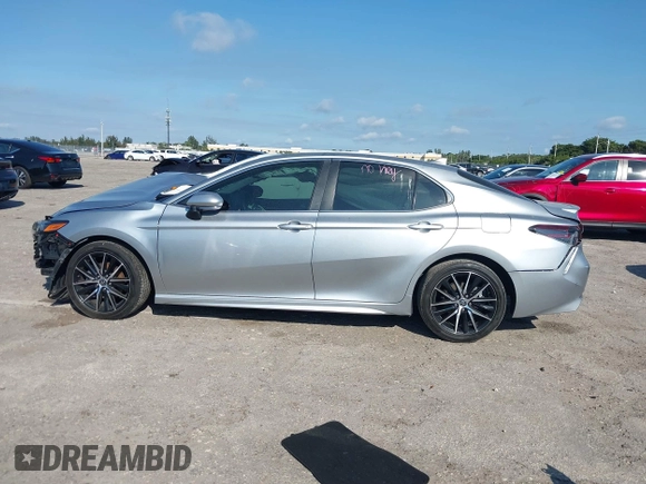 2022 Toyota Camry SE with VIN 4T1T11AK9NU686020, listed as a IAAI auction lot 41155558 with 46,746 mi miles and . Bid and sale history available at DreamBid. Image 14.
