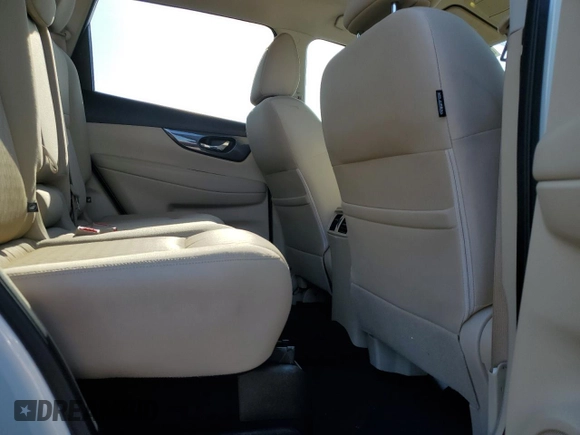 2017 Nissan Rogue SV with VIN JN8AT2MT5HW381398, listed as a Copart auction lot 52356335 with 58,292 mi miles and Salvage Title. Bid and sale history available at carsss.com. Image 11.