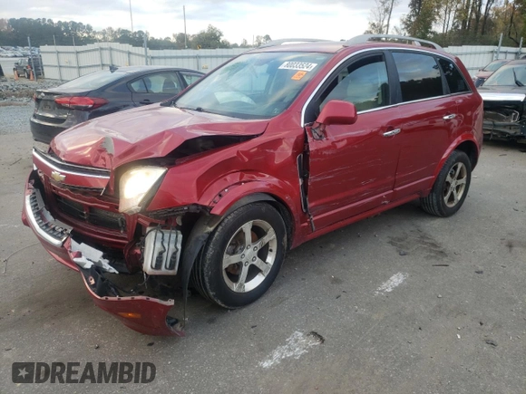 2012 Chevrolet Captiva Sport LTZ with VIN 3GNFL4E53CS587005, listed as a Copart auction lot 80033524 with 187,002 mi miles and Salvage Title. Bid and sale history available at DreamBid. Image 1.