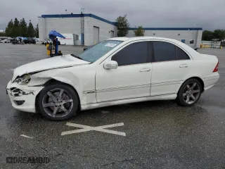 2007 Mercedes-Benz C-Class 2.5L Sport with VIN WDBRF52H07F851260, listed as a Copart auction lot 47315325 with NaN miles and Salvage Title. Bid and sale history available at carsss.com. Image 1.